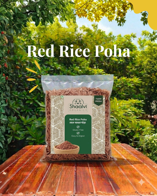 Organic Red Rice Poha - Laal Chawal Poha